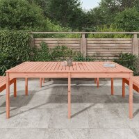 vidaXL Gartentisch 203,5x100x76 cm Massivholz Douglasie