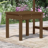 vidaXL Gartenbank Honigbraun 50x44x45 cm Massivholz Kiefer