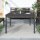 vidaXL Gartentisch Grau 121x82,5x76 cm Massivholz Kiefer