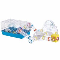 Ferplast Hamsterk&auml;fig Paula Blau 46 x 29,5 x 24,5 cm 57906411