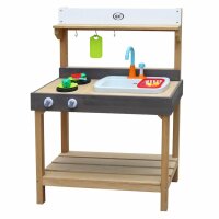 AXI Sand und Wasser Spielk&uuml;che Rosa Medium Braun