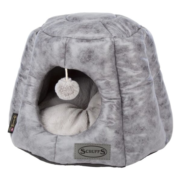 Scruffs &amp; Tramps Katzenbett Knightsbridge 48x38 cm Grau