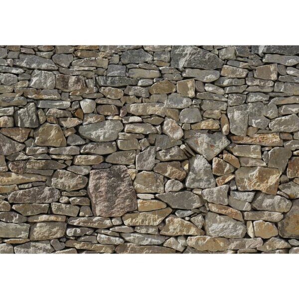 Komar Fototapete Stone Wall 368&times;254 cm 8-727