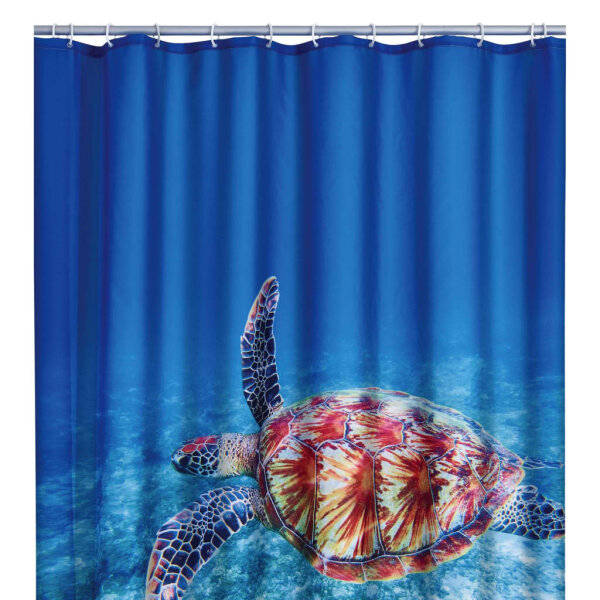 RIDDER Duschvorhang Turtle 180 x 200 cm