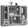 vidaXL Highboards 3 Stk. Grau Sonoma Holzwerkstoff