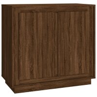 vidaXL Sideboard Braun Eichen-Optik 80x34x75 cm Holzwerkstoff