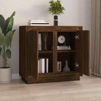 vidaXL Sideboard Braun Eichen-Optik 80x34x75 cm Holzwerkstoff