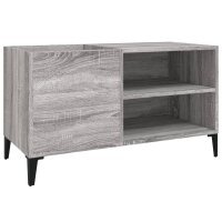 vidaXL Plattenschrank Grau Sonoma 84,5x38x48 cm...