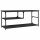 vidaXL TV-Schrank Schwarz 103x38x46,5 cm Holzwerkstoff und Stahl