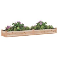 vidaXL Hochbeet mit Einsatz 240x45x25 cm Massivholz Tanne