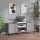 vidaXL Plattenschrank Grau Sonoma 121x38x48 cm Holzwerkstoff
