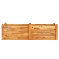 vidaXL Hochbeet 160x60x44 cm Massivholz Akazie