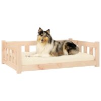 vidaXL Hundebett 95,5x65,5x28 cm Massivholz Kiefer