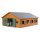 Kids Globe Bauernhof Pferdestall mit 7 Boxen 1:24 610595