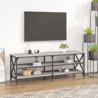 vidaXL TV-Schrank Grau Sonoma 140x40x50 cm Holzwerkstoff