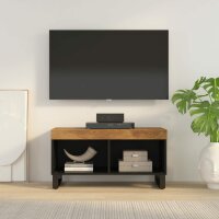 vidaXL TV-Schrank 85x33x43,5 cm Massivholz Mango