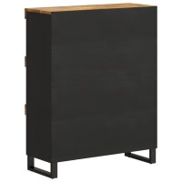 vidaXL Beistellschrank 85x33x107 cm Massivholz Mango