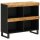 vidaXL Beistellschrank 85x33x75 cm Massivholz Mango