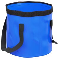 vidaXL Falteimer 2 Stk. Blau 20 L PVC