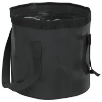 vidaXL Falteimer 2 Stk. Schwarz 30 L PVC