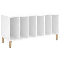 vidaXL Plattenschrank Wei&szlig; 100x38x48 cm Holzwerkstoff