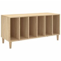 vidaXL Plattenschrank Sonoma-Eiche 100x38x48 cm Holzwerkstoff