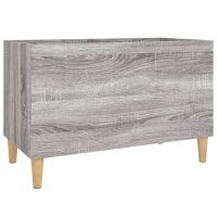 vidaXL Plattenschrank Grau Sonoma 74,5x38x48 cm Holzwerkstoff