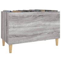 vidaXL Plattenschrank Grau Sonoma 74,5x38x48 cm Holzwerkstoff