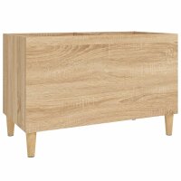 vidaXL Plattenschrank Sonoma-Eiche 74,5x38x48 cm Holzwerkstoff