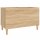 vidaXL Plattenschrank Sonoma-Eiche 74,5x38x48 cm Holzwerkstoff