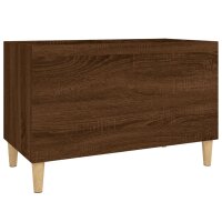 vidaXL Plattenschrank Braun Eichen-Optik 74,5x38x48 cm Holzwerkstoff