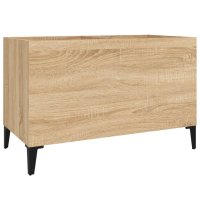 vidaXL Plattenschrank Sonoma-Eiche 74,5x38x48 cm...