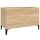 vidaXL Plattenschrank Sonoma-Eiche 74,5x38x48 cm Holzwerkstoff