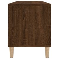 vidaXL Plattenschrank Braun Eichen-Optik 100x38x48 cm Holzwerkstoff