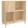 vidaXL Plattenschrank Sonoma-Eiche 84,5x38x89 cm Holzwerkstoff