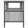 vidaXL TV-Schrank Grau Sonoma 100x35x45 cm Holzwerkstoff &amp; Eisen