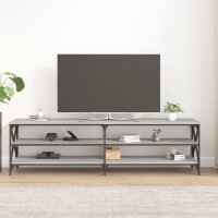 vidaXL TV-Schrank Grau Sonoma 180x40x50 cm Holzwerkstoff