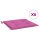 vidaXL Gartenstuhl-Kissen 6 Stk. Rosa 50x50x3 cm Stoff