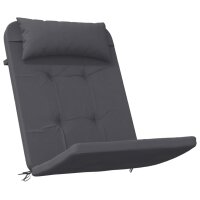 vidaXL Adirondack-Auflagen 2 Stk. Anthrazit Oxford-Gewebe