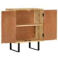 vidaXL Sideboard mit 2 Türen 55x35x70 cm Massivholz Mango