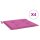 vidaXL Gartenstuhl-Kissen 4 Stk. Rosa 40x40x3 cm Stoff