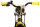 Volare Thombike 12 Zoll 21,5 cm Jungen R&uuml;cktrittbremse Schwarz/Gelb