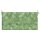 vidaXL Gartenbank-Auflage Blattmuster 100x50x3 cm Oxford-Gewebe