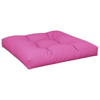 vidaXL Palettenkissen Rosa 80x80x12 cm Stoff