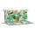vidaXL Gartenbank-Auflagen 2-tlg. Mehrfarbig 100x50x7 cm Stoff