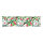 vidaXL Gartenbank-Auflage Mehrfarbig 200x50x7 cm Stoff