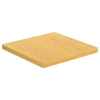 vidaXL Tischplatte 40x40x2,5 cm Bambus