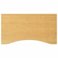 vidaXL Schreibtischplatte 100x60x1,5 cm Bambus