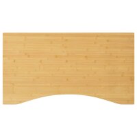 vidaXL Schreibtischplatte 100x60x2,5 cm Bambus