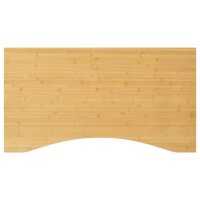 vidaXL Schreibtischplatte 110x60x2,5 cm Bambus